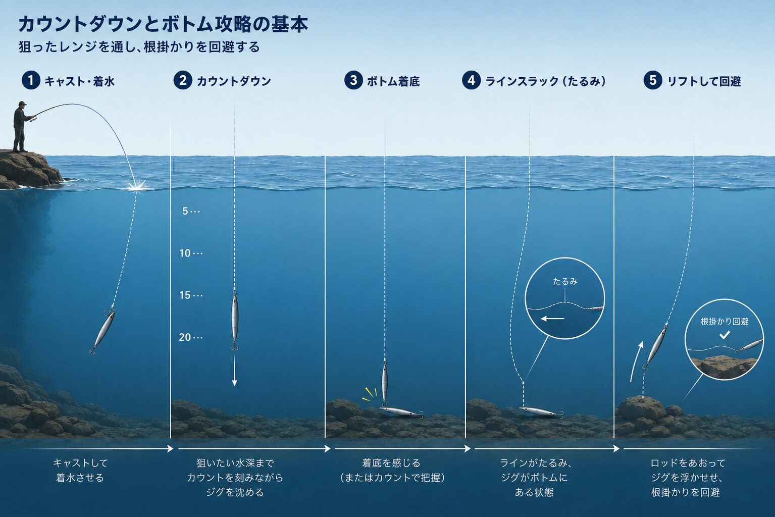 レンジ管理とボトム攻略
