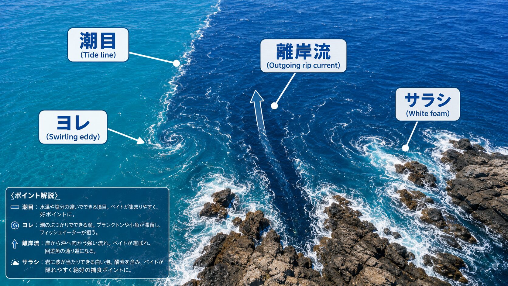 潮の流れの種類