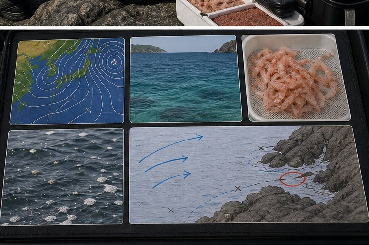 一釣行を四回で記録するを順番に確認する実践図解