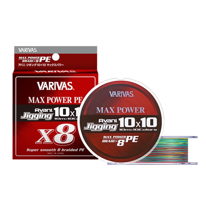 バリバス アバニ ジギング10×10 マックスパワーPE X8
